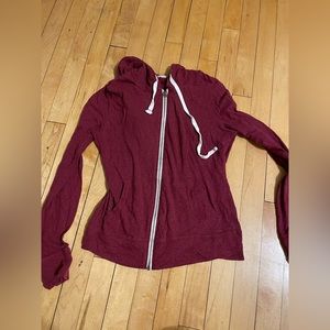 Zip up hoodie